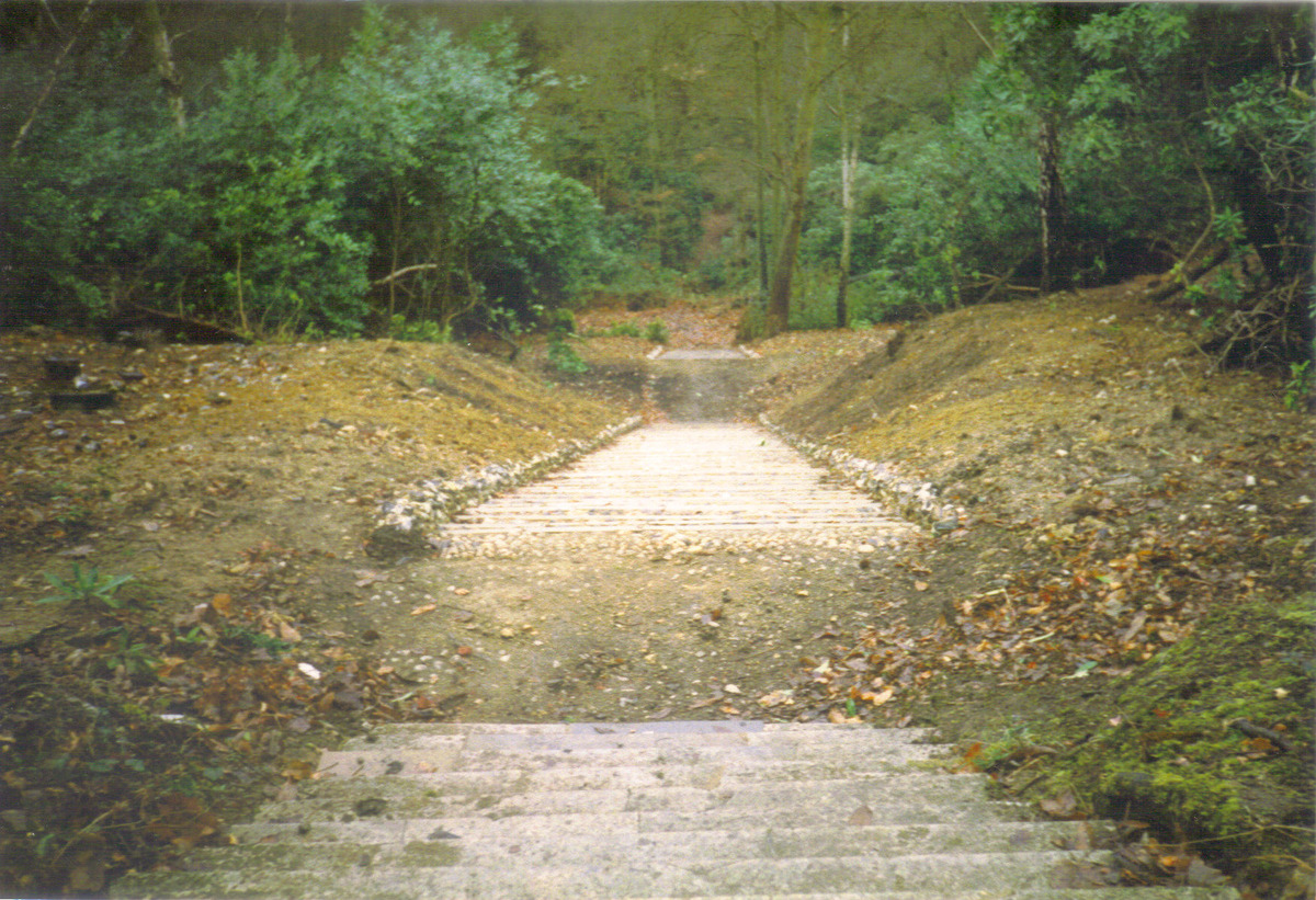 Cobble Steps looking down